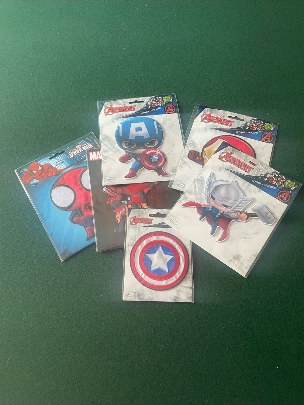 Marvel Appliqué Patch Collection